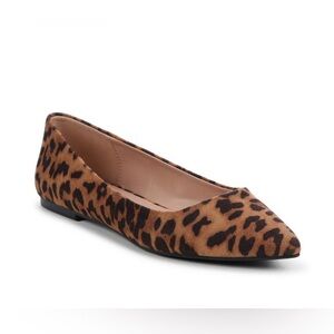 NEW! MIA ‘Precylla’ Animal Print Suede Flat Slip On Shoes | SIZE 8.5